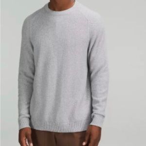NWT never worn. Lululemon textured knit crew neck sweater.